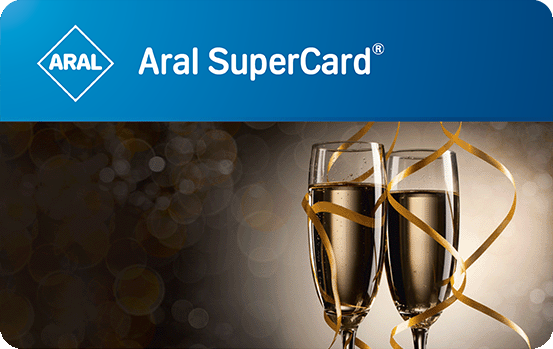 Aral SuperCard For You - Neujahr - Auf Uns