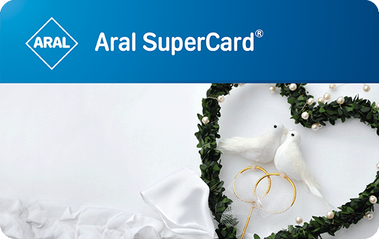 Aral SuperCard For You  - Hochzeit - Herz