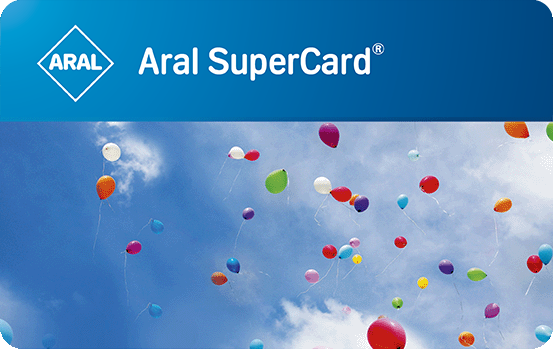 Aral SuperCard For You  - Jubiläum - Ballons