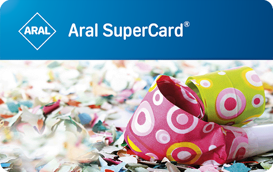 Aral SuperCard For You  - Jubiläum - Bunt