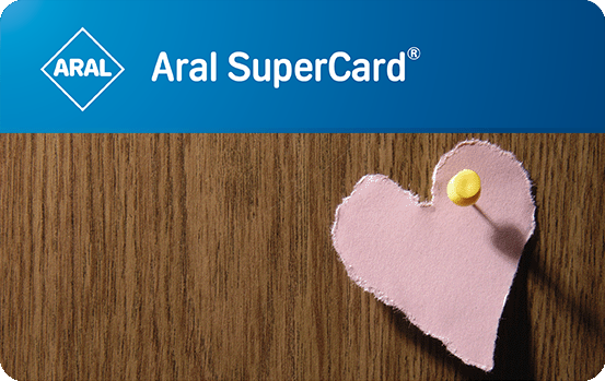 Aral SuperCard For You  - Liebe und Freundschaft - Papierherz