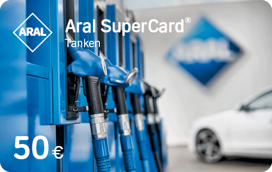 50 EUR Aral SuperCard Tanken