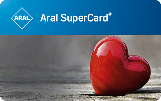 Aral SuperCard For You  - Liebe und Freundschaft - Glasherz