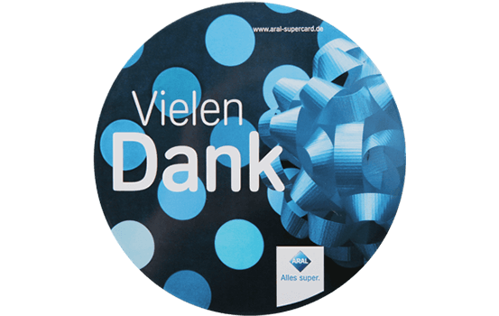 Geschenkdose - Vielen Dank