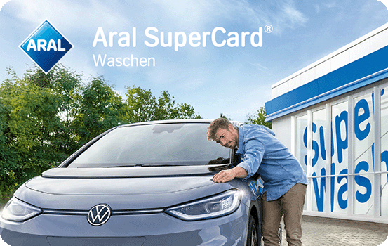 Individueller Wert Aral SuperCard Waschen